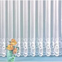 WECKBRODT Gardine »Flensburg«, (1 St.), Jacquard, strukturiert, halbtransparent, Bordüre,