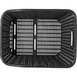 Basil Weave WP Hinterradkorb schwarz