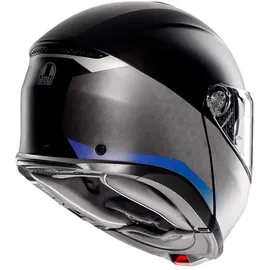AGV Tourmodular Stray E2206 Multi Mplk Modularhelm - Matt Black / Grey / Blue - L
