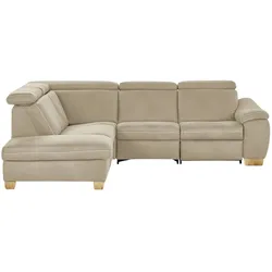 Kollektion Kraft Ecksofa  Litos ¦ beige ¦ Maße (cm): B: 271 H: 85 T: 246