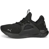 Puma Softride Enzo Evo Straßen-Laufschuh, Black Castlerock, 40.5 EU