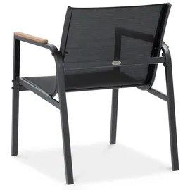 beautysofa THAITI Set 4-tlg. Schwarz