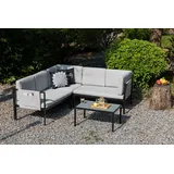 Gardissimo Eck Lounge Set Sitzgruppe Ambra Gartenmöbel Garnitur Gruppe wetterfest stabil e
