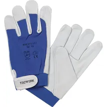 tecwerk Handschuhe Donau Gr.10 natur/blau EN 388 PSA II