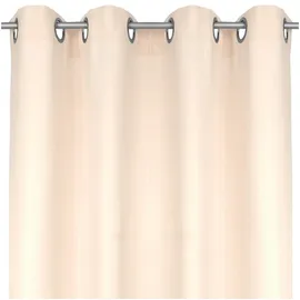 BestLivings Blickdichte Gardine mit Ösen Maße: 140x145 cm Farbe: Beige - Beige