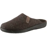 Rohde SOLTAU-H Pantoffel Hausschuh, Schlappen, Clog mit seitlichem Label braun 39 EU