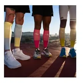 BV SPORT Elite evolution wadenkompressionsarmel weis / L+