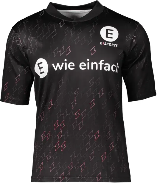 E wie einfach Trikot Schwarz