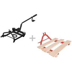 BERG Gokart XL/XXL - Hebevorrichtung vorne + Palettengabel rot ZUBEHÖR
