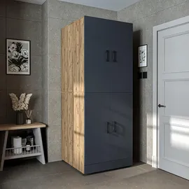 roomart Dora-i Waschmaschinenschrank 70 x 0 x 0 cm Anthrazit/Eiche