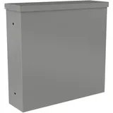 KNOBLOCH Zaunbriefkasten Beverly, 10 Liter, Mailbox (Grau)