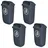 50 L anthrazit 4 St.