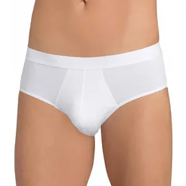 SLOGGI Herren Slips, Multipack - 24/7 Midi, Unterwäsche, Unterhose, Baumwolle, Logo, einfarbig Weiß L