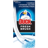 Duck Fresh Brush Holder & 4 Refills