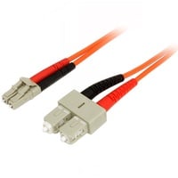 Startech LWL Duplex Kabel, OM2, 2x LC SC Stecker, 1m (50FIBLCSC1)