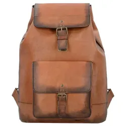 Jost Randers Rucksack Leder 46 cm cognac
