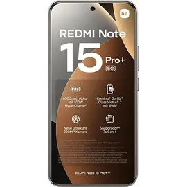 Xiaomi Redmi Note 15 Pro+ 5G 8 GB RAM 256 GB Mocha Brown