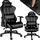 Tectake Racing Gaming Stuhl Schwarz