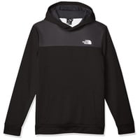 The North Face NF0A7ZA8KT0 M Reaxion Fleece P/O Hoodie - EU Sweatshirt Herren Black-Asphalt Grey Größe L