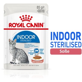 Royal Canin Indoor Sterilised in Soße 12 x 85 g