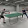 sportnow Tischtennisplatte Klappbar Grün