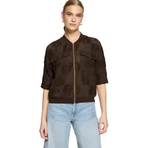 Zero Blouson mit Fledermausärmeln braun 38
