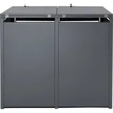 MCW Gartenhaus J81-2er/4er 1 m braun