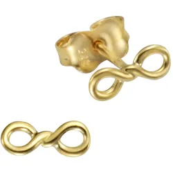 Celesta Gold Ohrstecker 375 Gelbgold Infinity Zeichen
