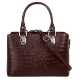 Cluty Umhängetasche Leder Braun
