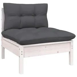 vidaXL Modell 14 Loungeset weiß