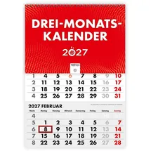 trotsch TRÖTSCH - Dreimonatskalender Drei-Monatskalender 2027