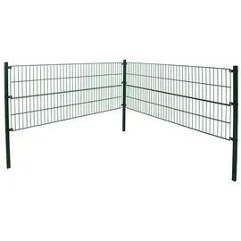 Home Deluxe Morata Höhe: 200 cm / Länge: 20 m 1x Eckpfosten Gartenzaun Mattenzaun