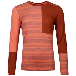Ortovox 185 Rock N Wool Long Sleeve Damen Coral- Gr. M