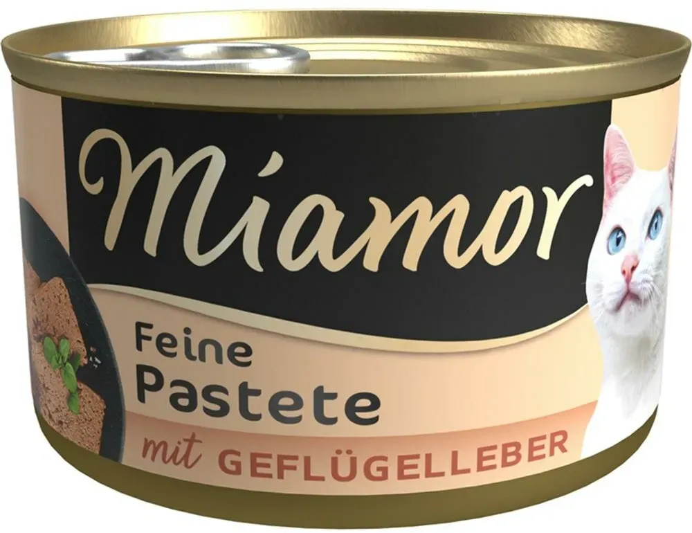 Finnern Miamor Cat - Pastete Dose Geflügelleber 12x85g