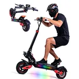 PLAYBIK E-Scooter mit Straßenzulassung für Erwachsene, max. 20 km/h, Autonomia di 55KM, 10" Pneumatici, Doppio Ammortizzatore e Freni a Disco Anteriori e Posteriori, Regalo Quotidiano e Festivo