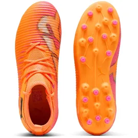 Puma Future 8 Match MG Jr heat fire-puma black-ravish (03) 3