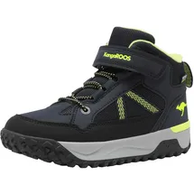 KangaROOS Unisex K-nb Garp Ev Schneestiefel, Dk Navy Lime, 35 EU