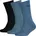 Kinder Socken Vorteilspack Sport Junior Frottee-Sohle Rippbündchen Logo Denim 35-38 EU
