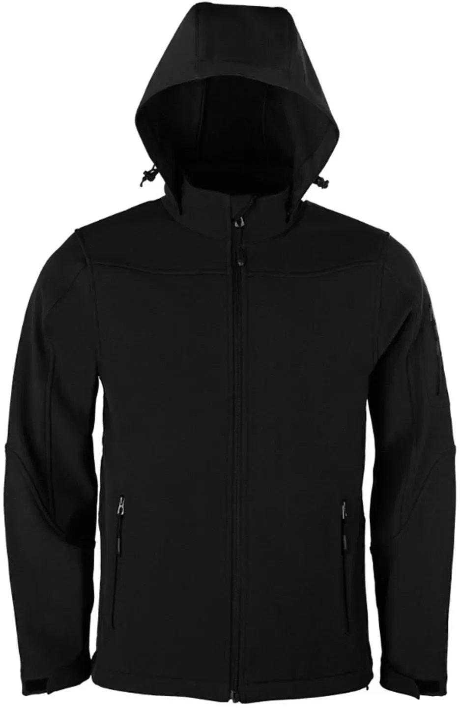 HRM Mens Hooded Softshell Jacket