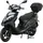 Alpha Motors Topdrive 125 ccm 8,6 PS 85 km/h schwarz inkl. Topcase