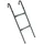 walexo Einstiegsleiter Trampolin grau 110 cm