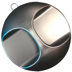 HS Friseur Handspiegel Elegant silber