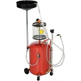 2-in-1 Tragbarer Ölablasser Mit Verstellbarer Höhe Und 80-liter-druckluft-ölablasser