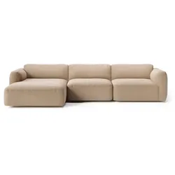 &Tradition - Develius Mellow Eck-Sofa, Konfiguration E, beige (Karakorum 003)
