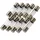 Seki Feinsicherung 0,1A (100mA), 5x20mm, Flink 10er Packung Glassicherung 250V