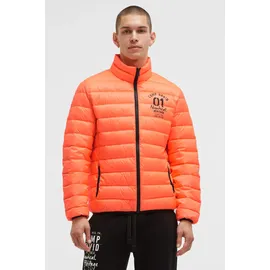 Camp David Winterjacke orange / schwarz 4XL
