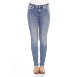 LTB Damen Jeans Nicole Skinny Fit Skinny Fit Yule Wash Normaler Bund Reißverschluss W 33 L 36