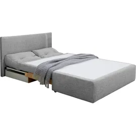 Jockenhöfer Schlafsofa Torben Polyester 2-Sitzer Grau