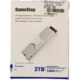 GameStop NVMe 1.4 SSD 2TB M.2 PCIe 4.0x4 7.400 MB/s MIT KÜHLKÖRPER NEU und OVP