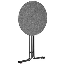 MFG Stehtisch Ø 80 x 110 cm anthrazit/granit klappbar